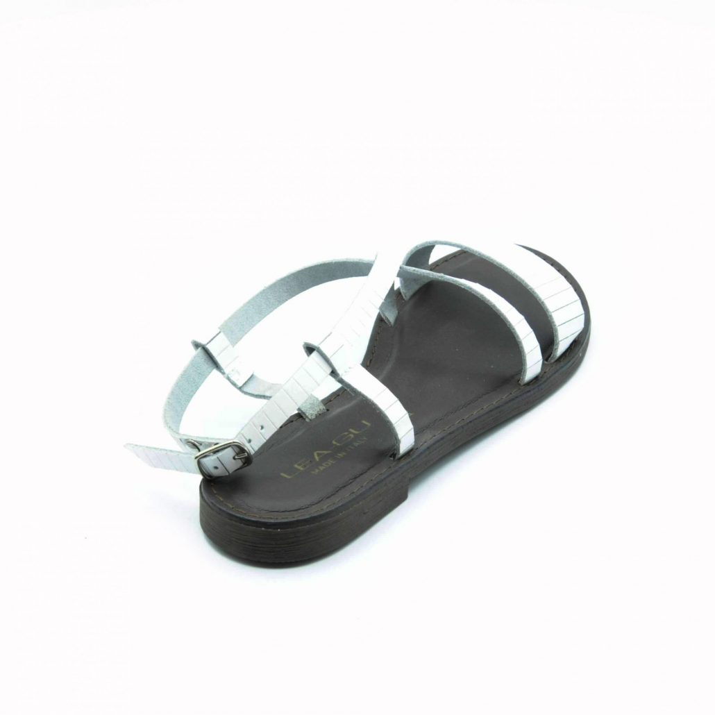 Lea Gu sandalo in nappa, fascia frontale, tacco 15 mm Sconto