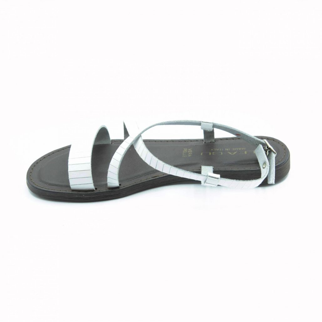 Lea Gu sandalo in nappa, fascia frontale, tacco 15 mm Sconto