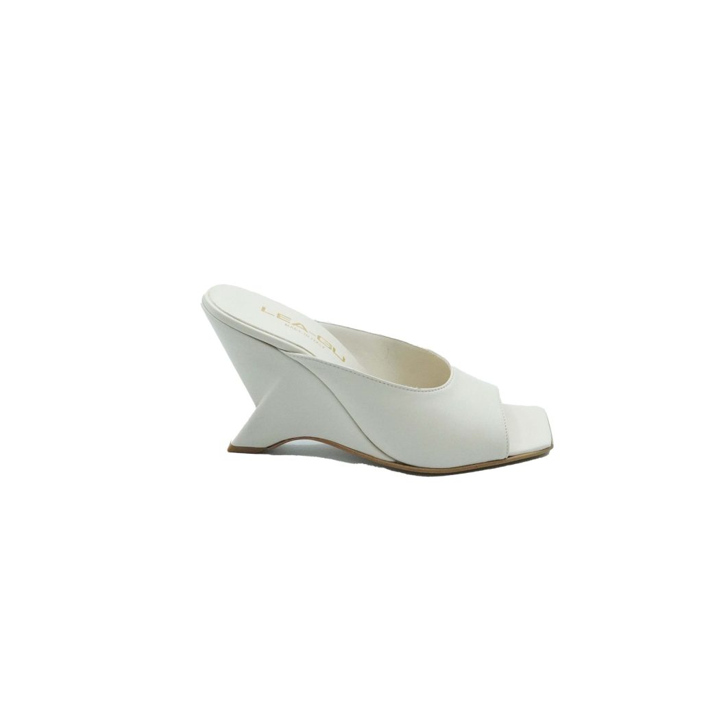 Lea Gu sandalo in nappa, fascia frontale, tacco 85mm Offerta