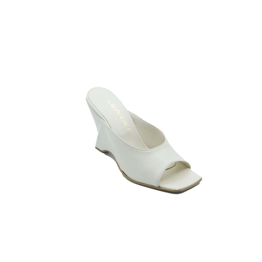 Lea Gu sandalo in nappa, fascia frontale, tacco 85mm Offerta
