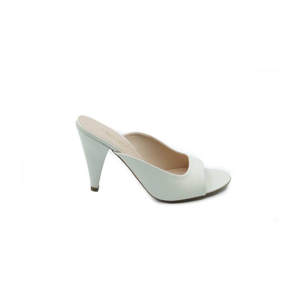 Lea Gu sandalo in nappa, fascia frontale, tacco 85mm Economico