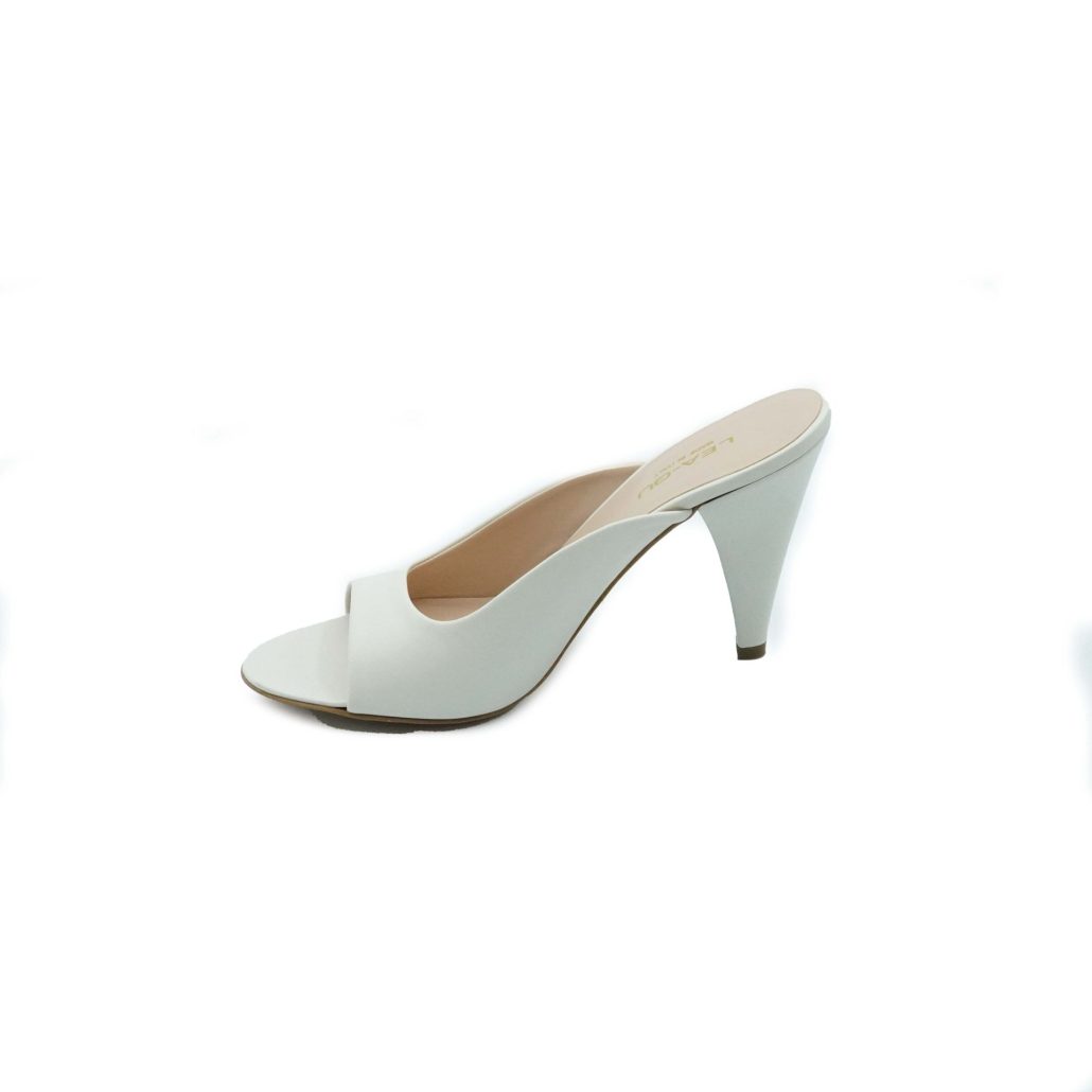 Lea Gu sandalo in nappa, fascia frontale, tacco 85mm Economico