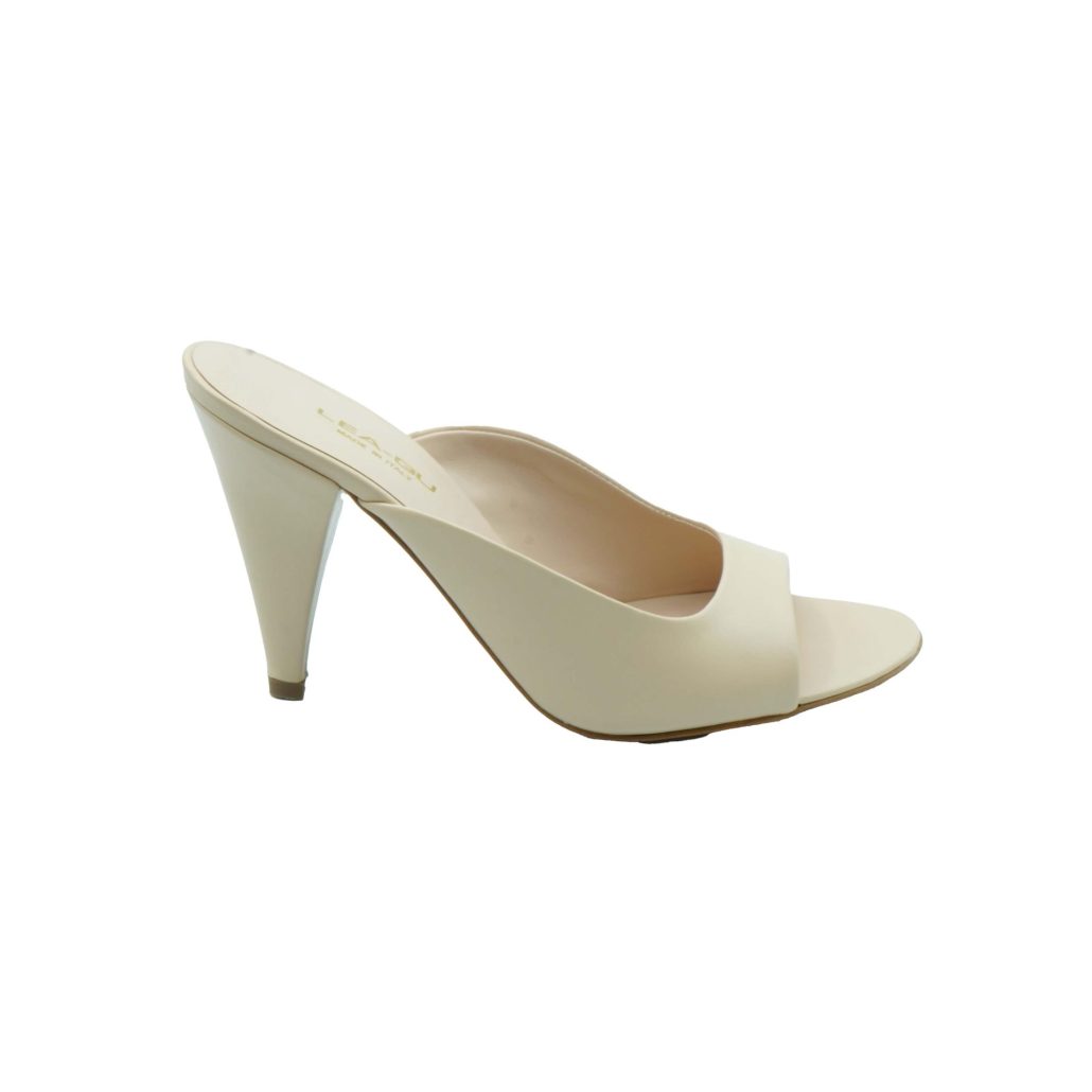 Lea Gu sandalo in nappa, fascia frontale, tacco 85mm Economico