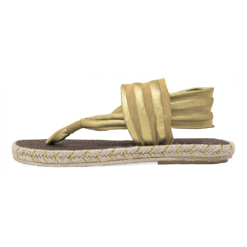 Nalho Ganika Sandal Metallic Moda