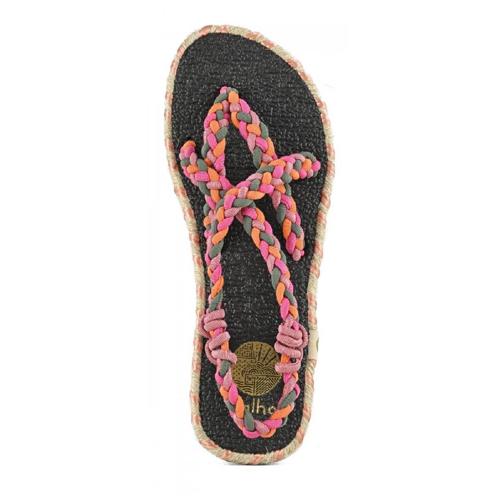 Nalho VIDYA SANDAL WITH CROCHET UPPE Nuovo