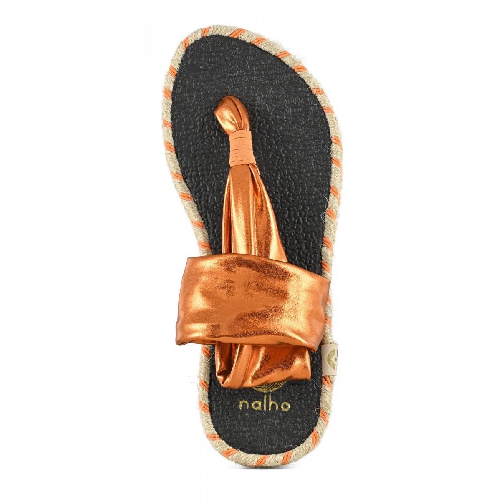 Nalho GANIKA SANDAL METALLIC Vendita Calda