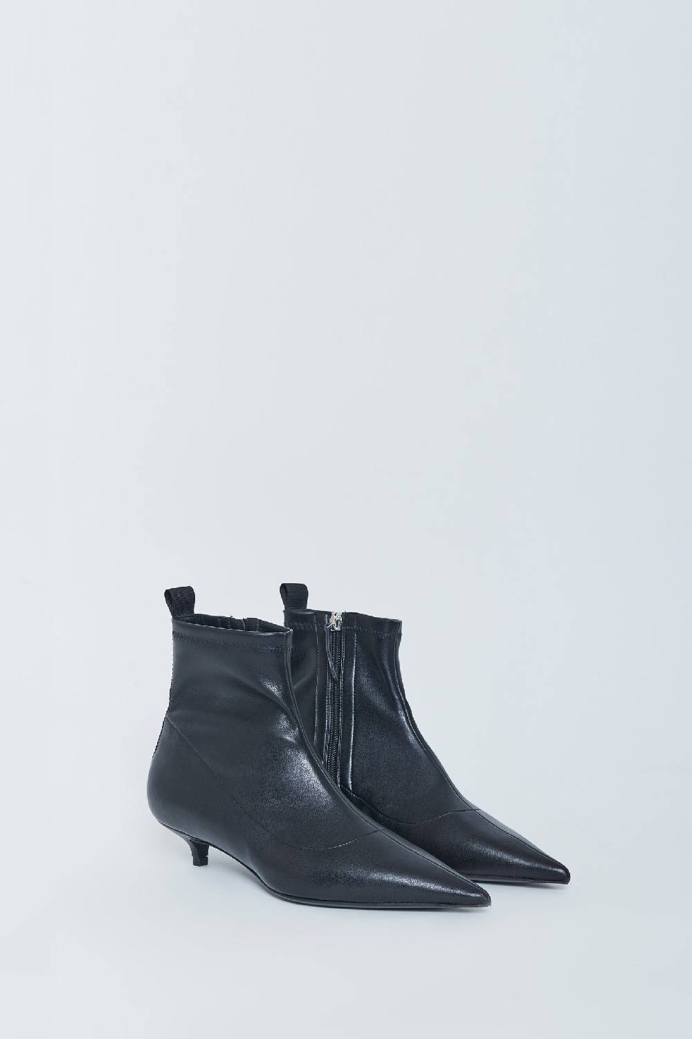 Kalliste K30 KITTEN HEEL BOOTS BLACK Online