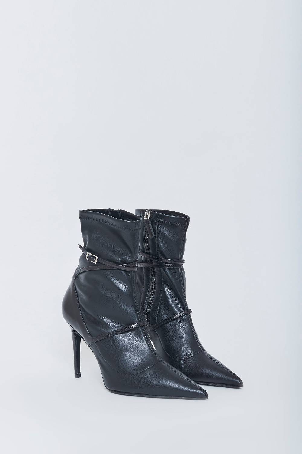 Kalliste K95 STRETCH ANKLE BOOTS BLACK In Vendita