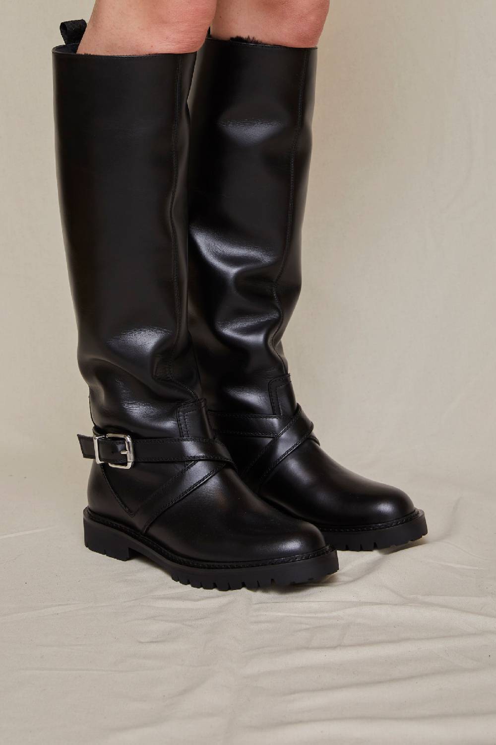 Kalliste K35 BIKER BOOTS BLACK Offerte