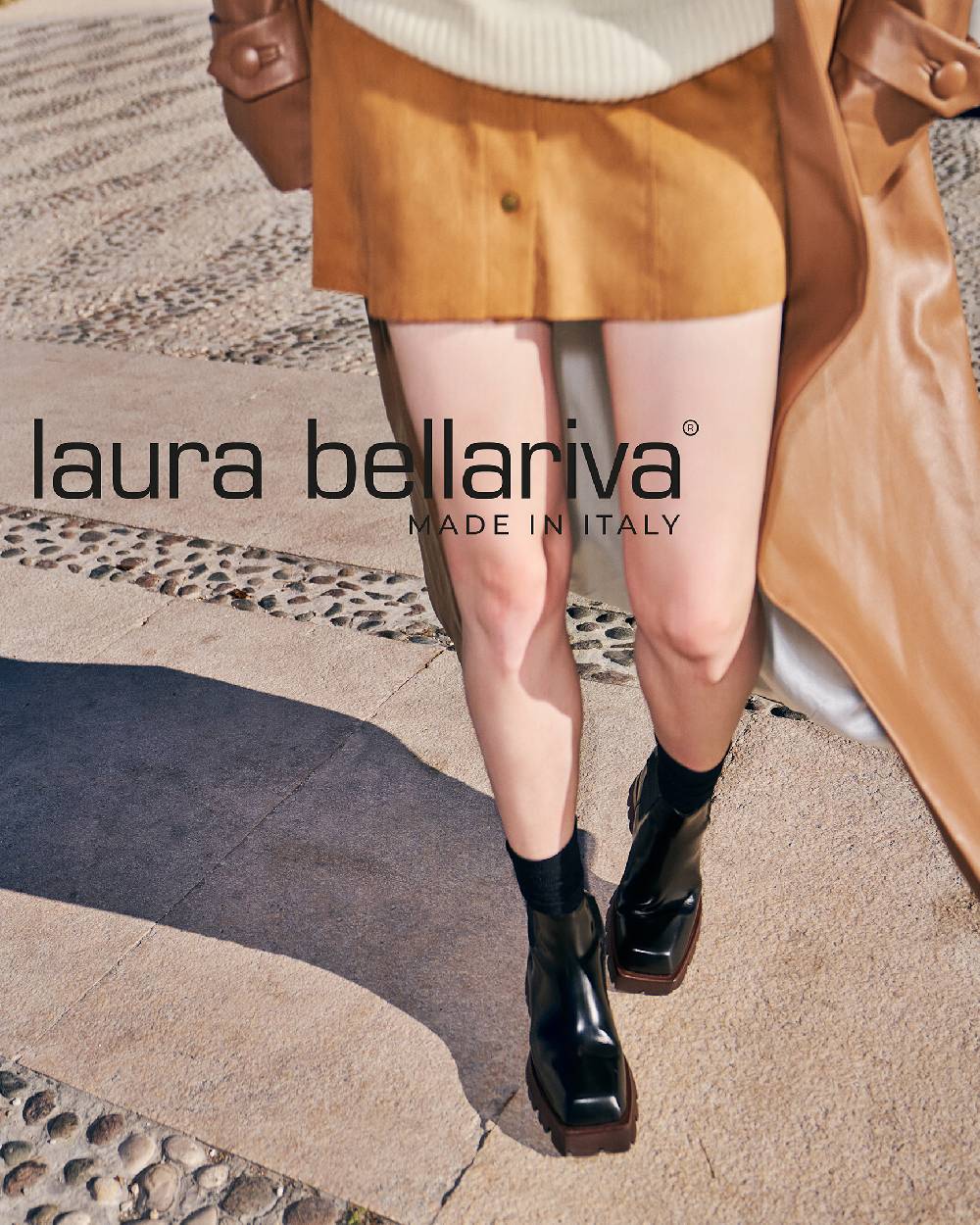 Laura Bellariva Tronchetto nero punta quadrata Vendita Calda