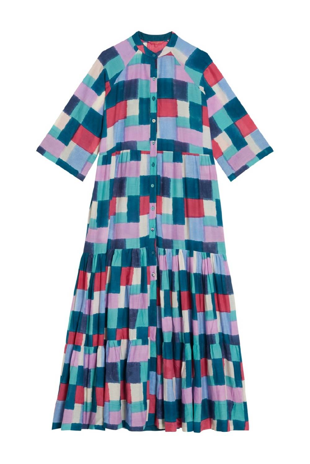 ﻿Lisa Corti abito rambagh geesband peacock Nuovo