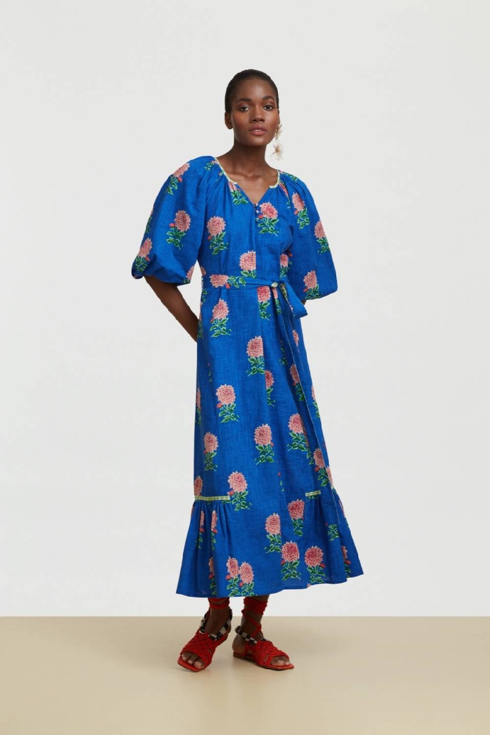 Lisa Corti abito mandili mamagoto royal blue Qualità Garantita