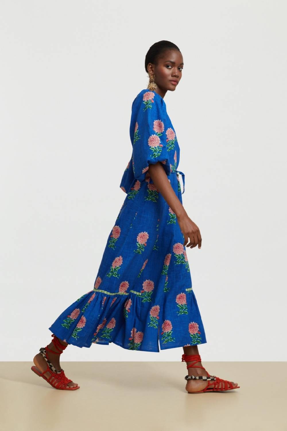Lisa Corti abito mandili mamagoto royal blue Qualità Garantita