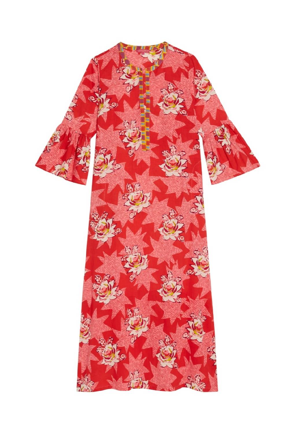 Lisa Corti abito ethesian star flower red Saldi