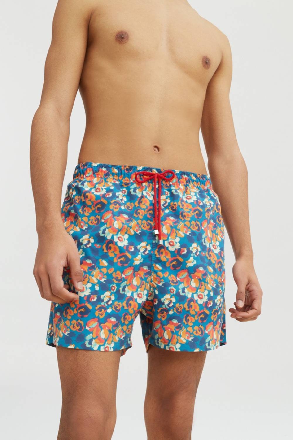 Lisa Corti costume patmos wax flower cobalt Saldi Di Fabbrica