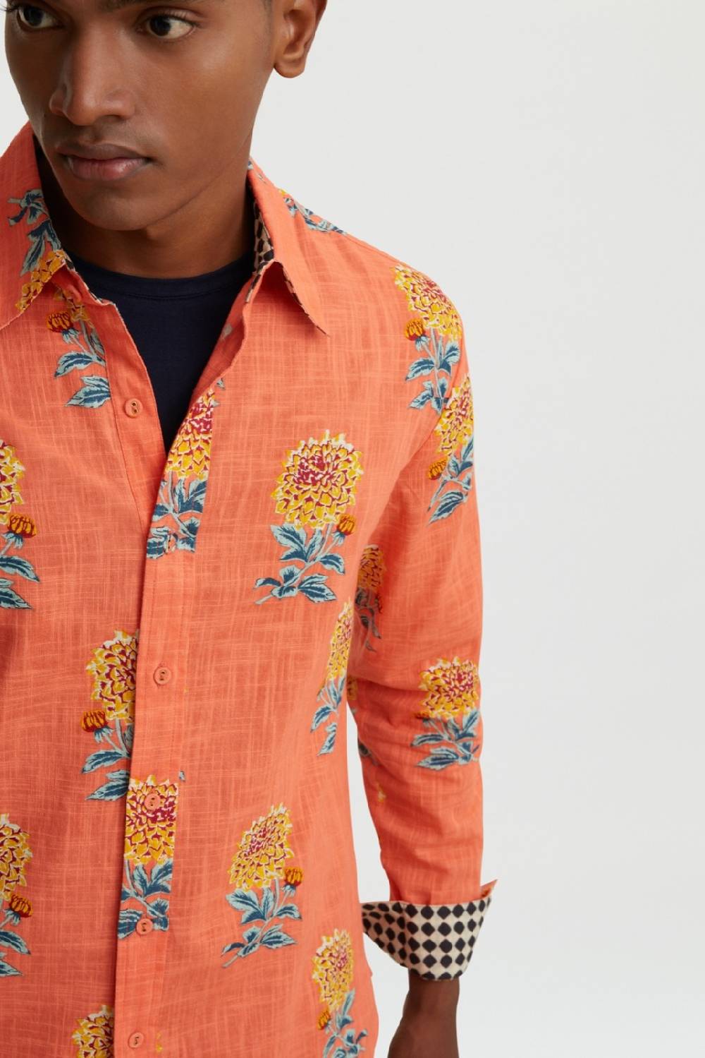 Lisa Corti camicia acapulco mamagoto geranium Vendite Flash