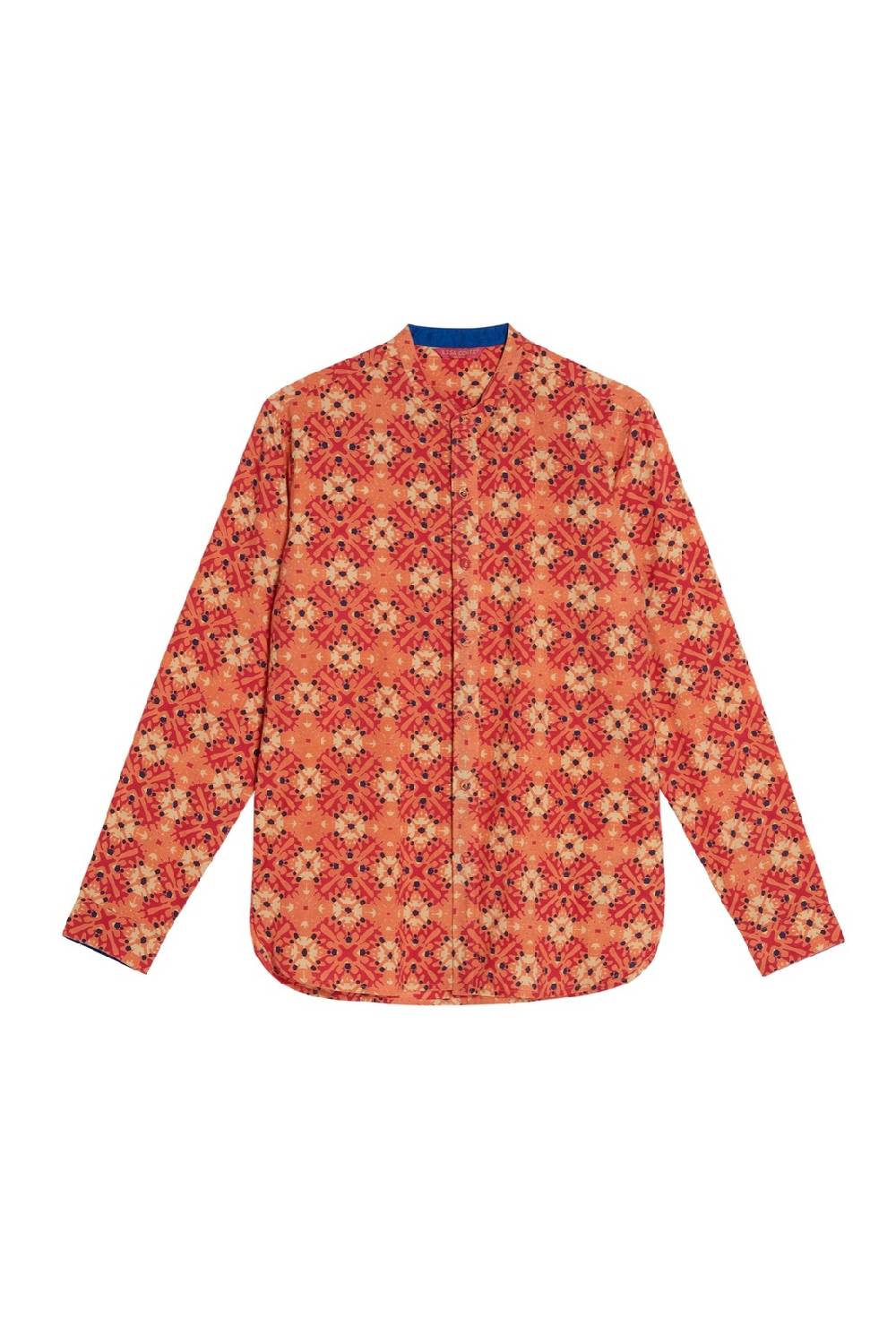 Lisa Corti camicia santorini morocco design red Spedizione gratuita