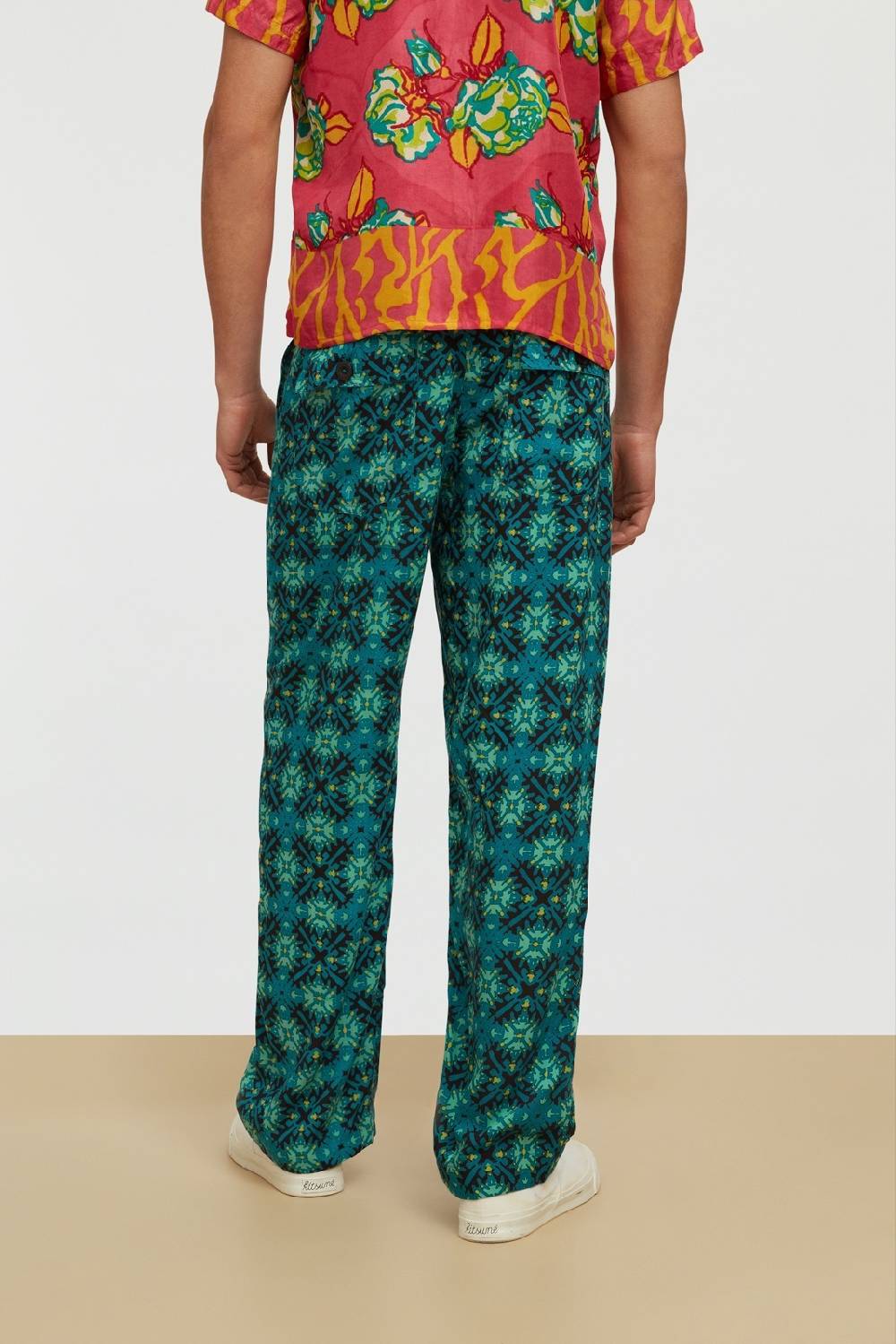Lisa Corti pantalone dinghi marocco design black Comprare a buon mercato