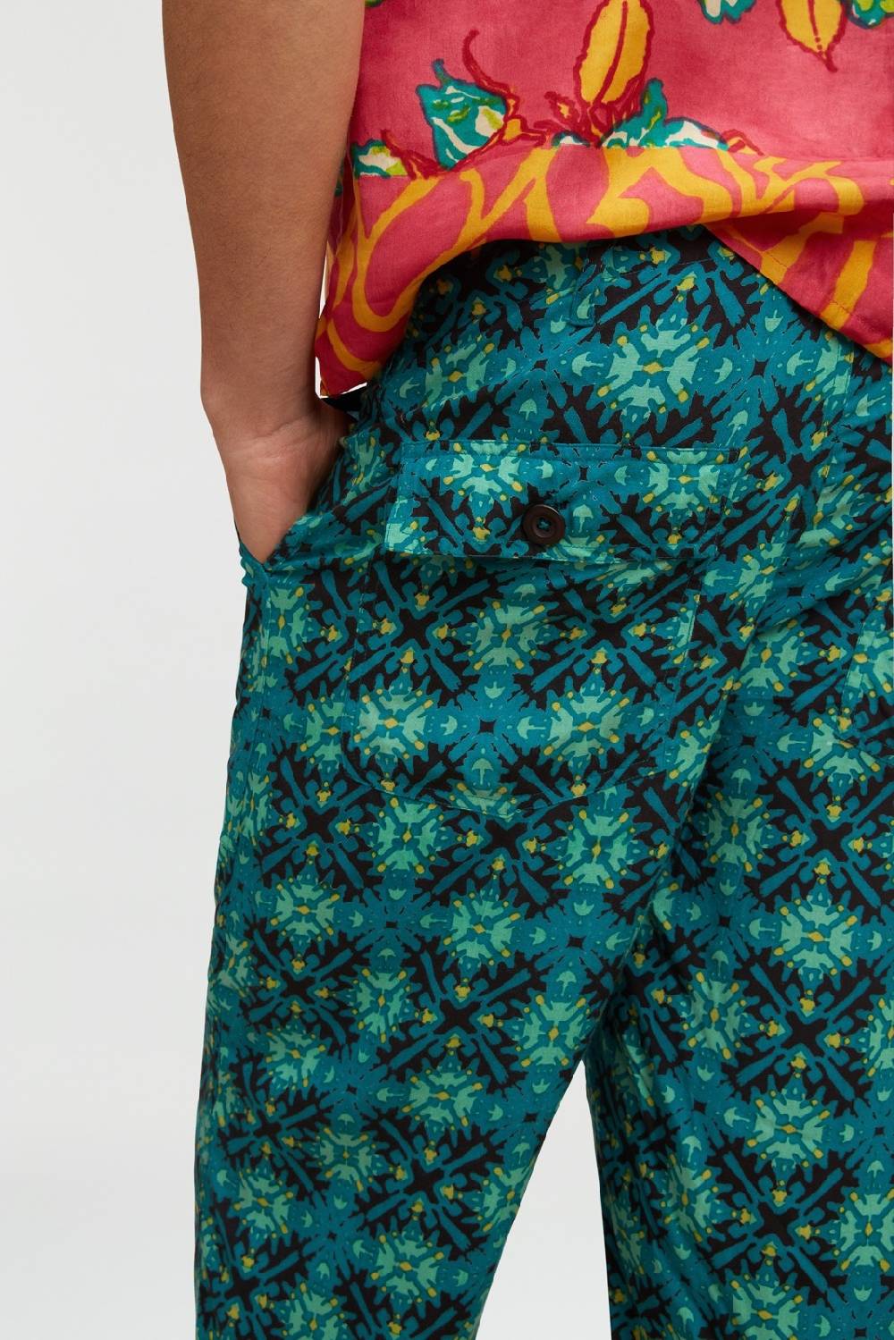 Lisa Corti pantalone dinghi marocco design black Comprare a buon mercato