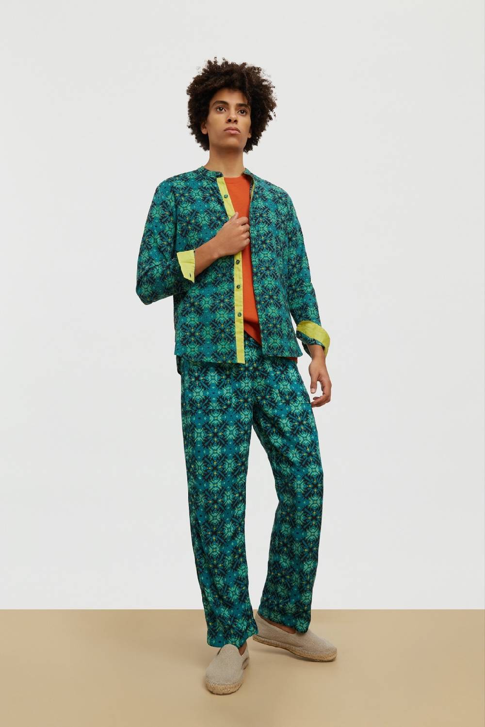Lisa Corti pantalone dinghi marocco design black Comprare a buon mercato