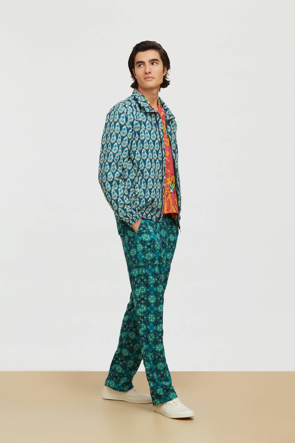 Lisa Corti pantalone dinghi marocco design black Comprare a buon mercato