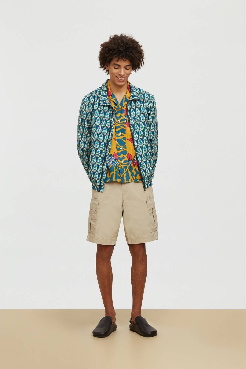 Lisa Corti giacca meltemi parrot peacock Flash Sale