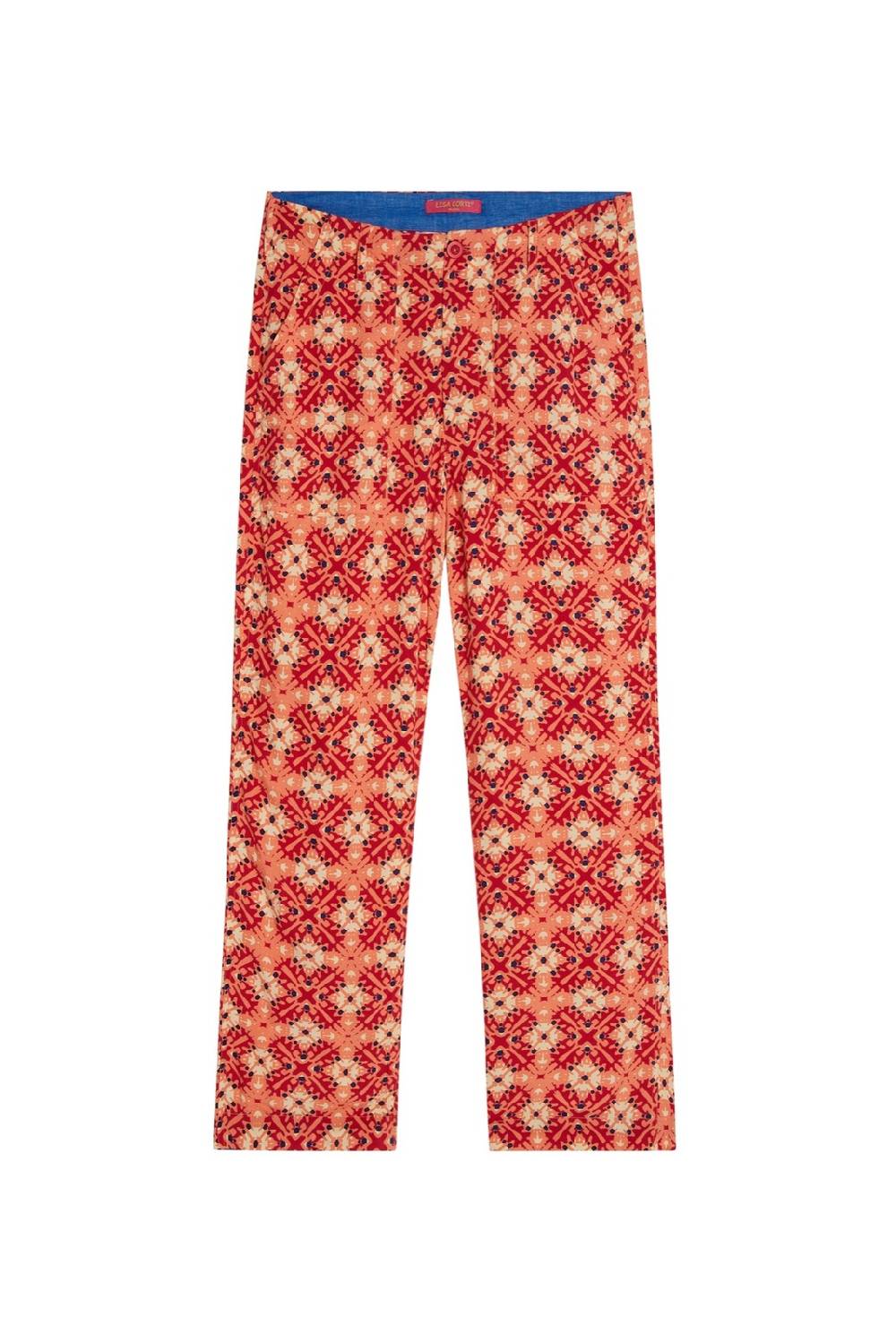 Lisa Corti pantalone dinghi marocco design red Shopping online