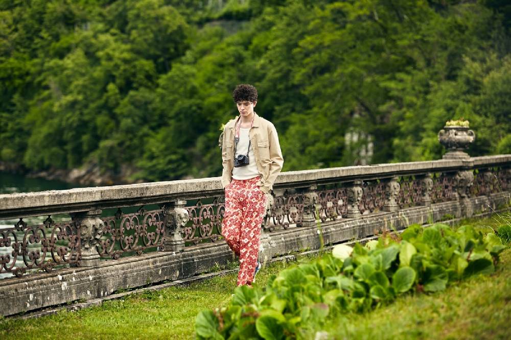 Lisa Corti pantalone dinghi marocco design red Shopping online