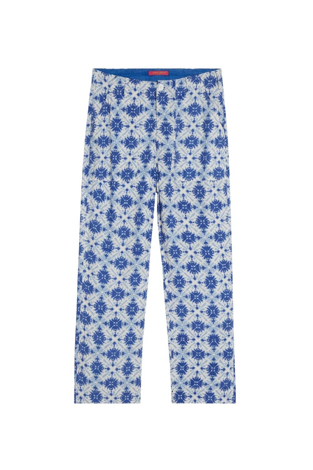 Lisa Corti pantalone dinghi marocco design blue Vendite stagionali