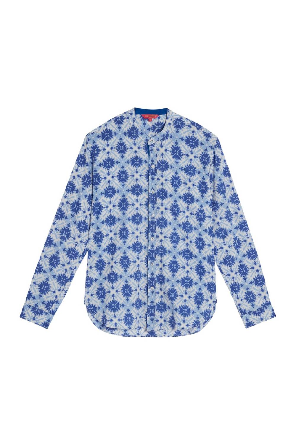 Lisa Corti camicia santorini morocco design blue Offerta Giorno del Papà