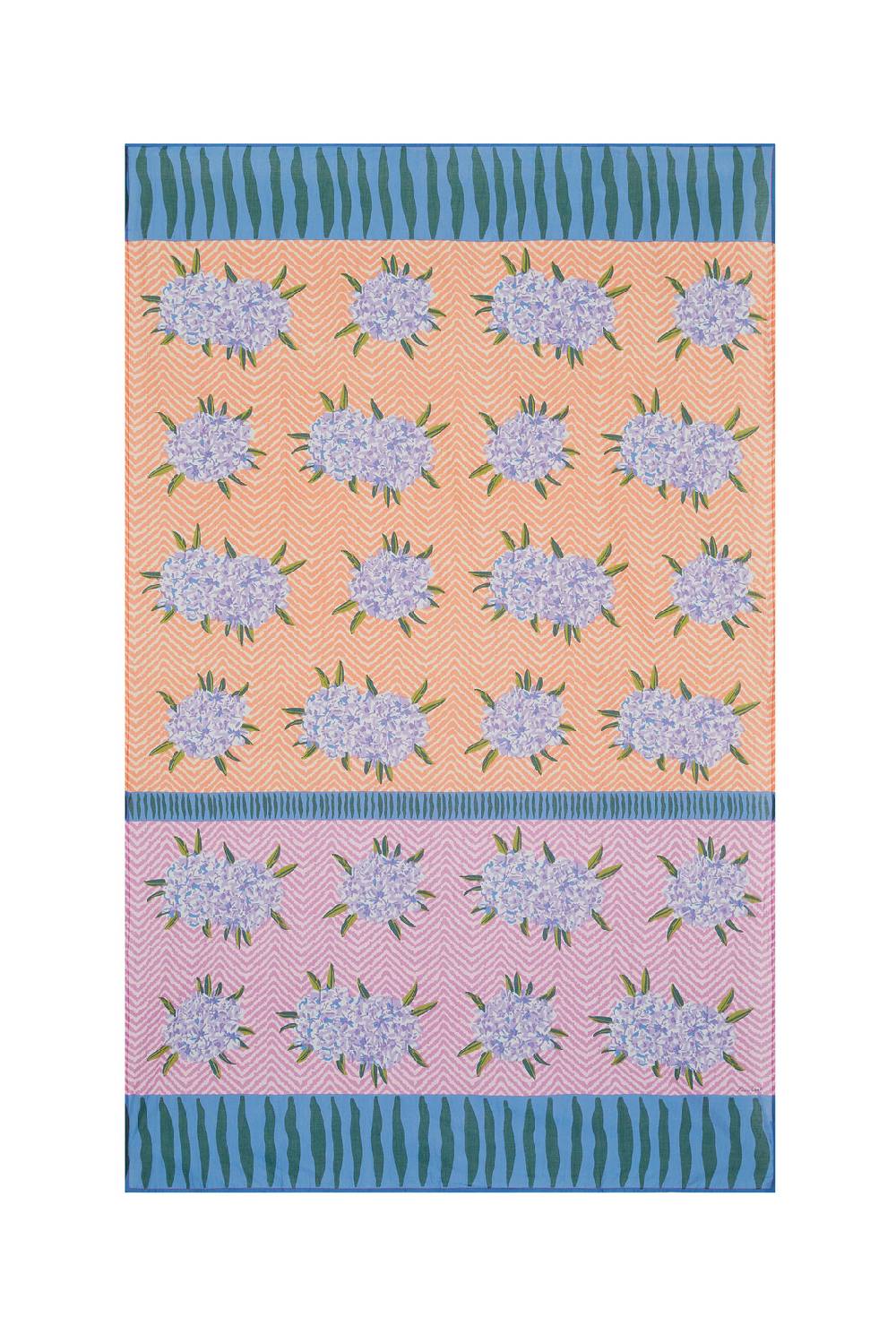 Lisa Corti pareo oleander lilac peach Fino al 65% di sconto