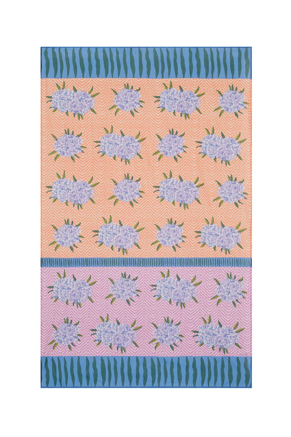 Lisa Corti pareo oleander lilac peach Fino al 65% di sconto