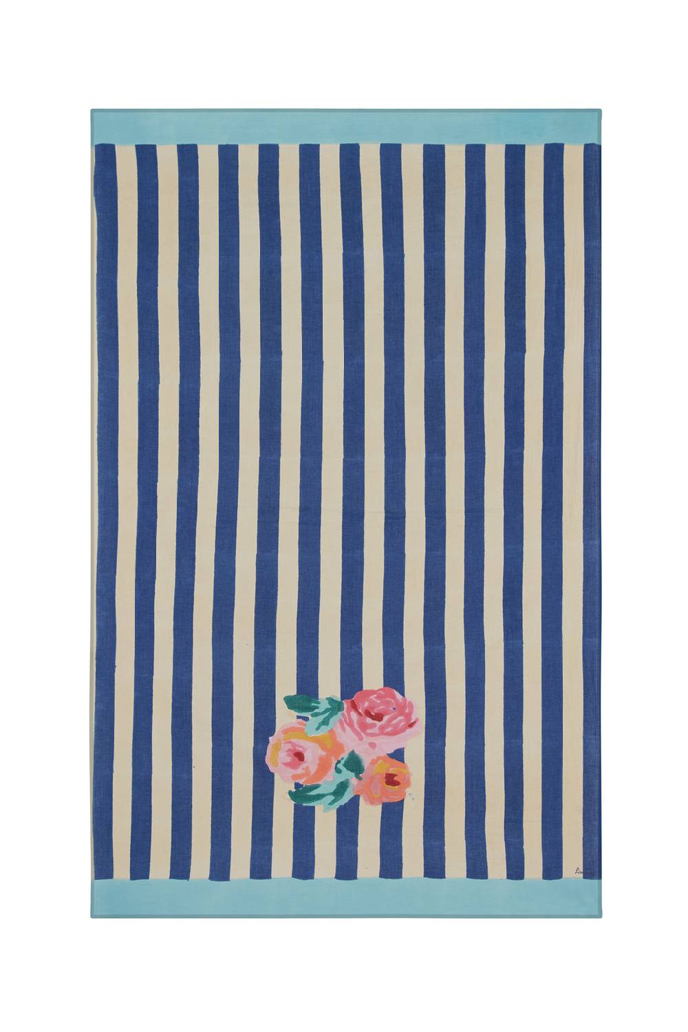 Lisa Corti pareo nizam stripes blue natural Offerta speciale della fabbrica