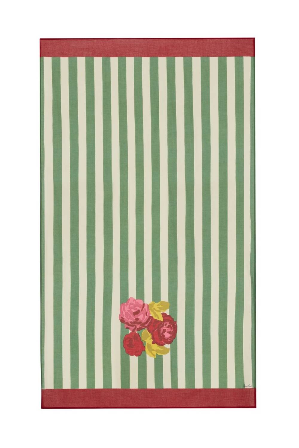 Lisa Corti pareo nizam stripes green natural Esporta salva
