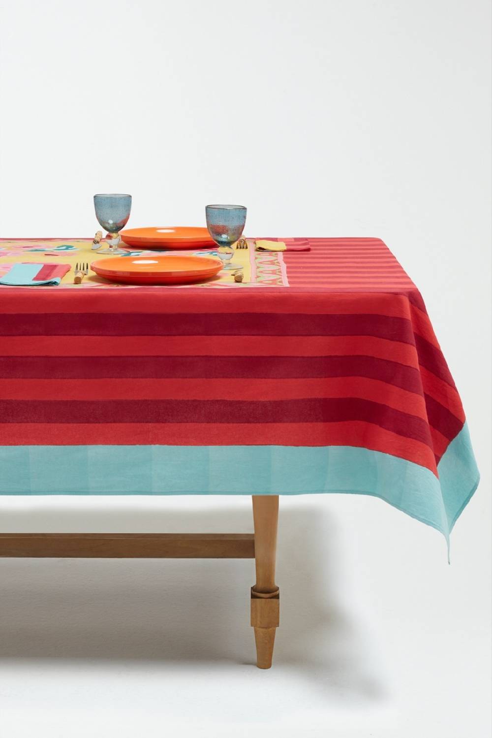 Lisa Corti telo cotone 140x240cm nizam sulphur Vendita Economica