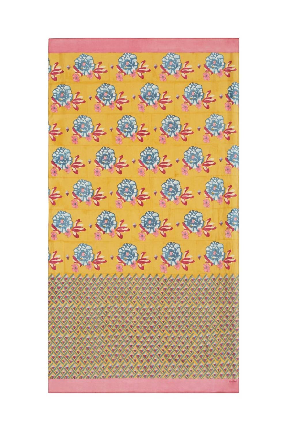 Lisa Corti scialle seta 100x200cm ramye gold Offerta speciale