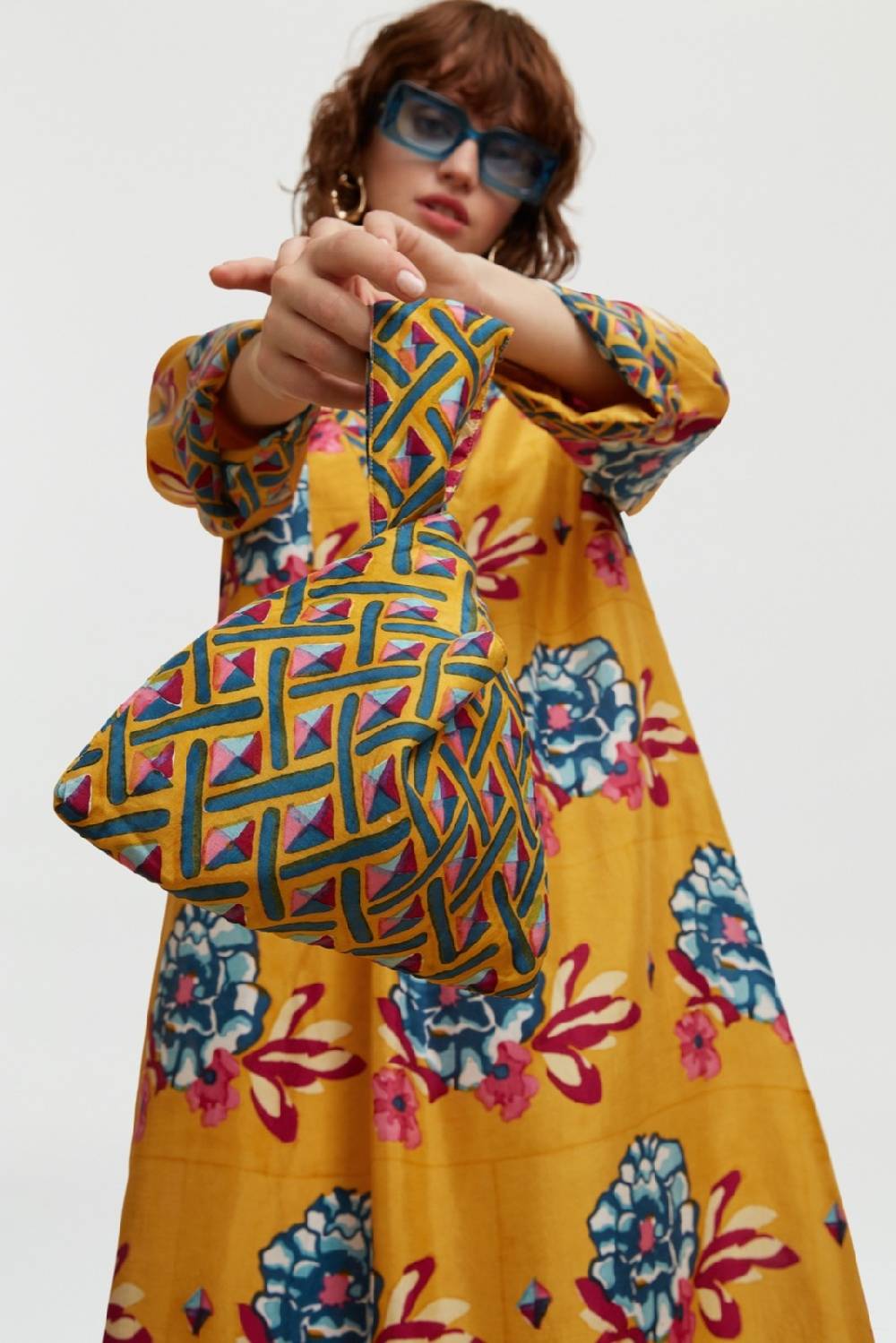 Lisa Corti borsa knot reversibile ramye gold Offerta Giorno del Papà