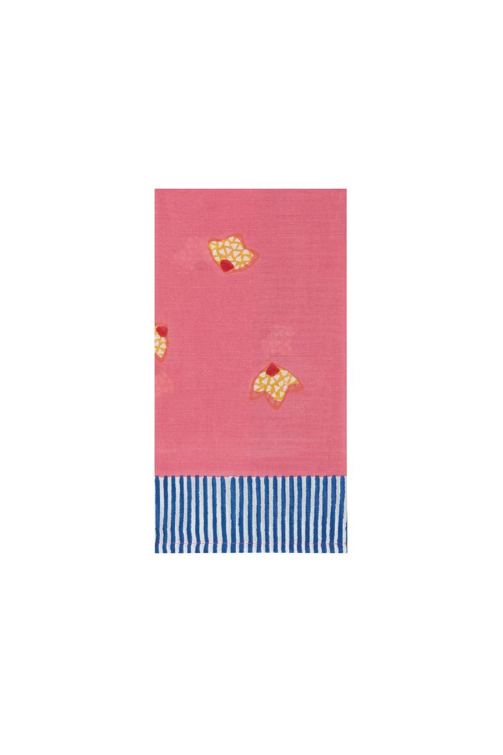 Lisa Corti tovagliolo cotone 50x50cm indonesian rose Latest stili
