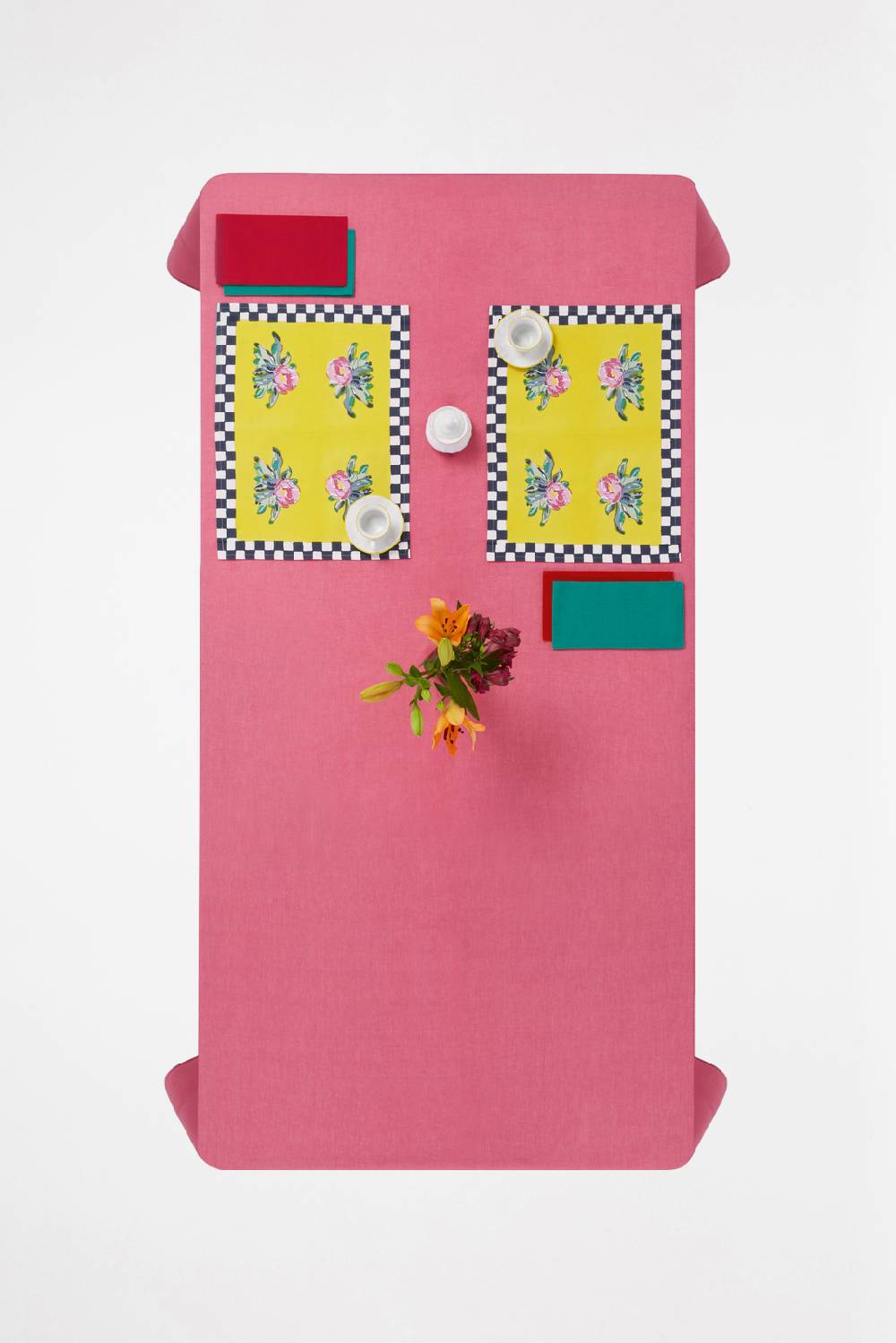 Lisa Corti tovagliolo organza bottle green Limitato a 3 giorni