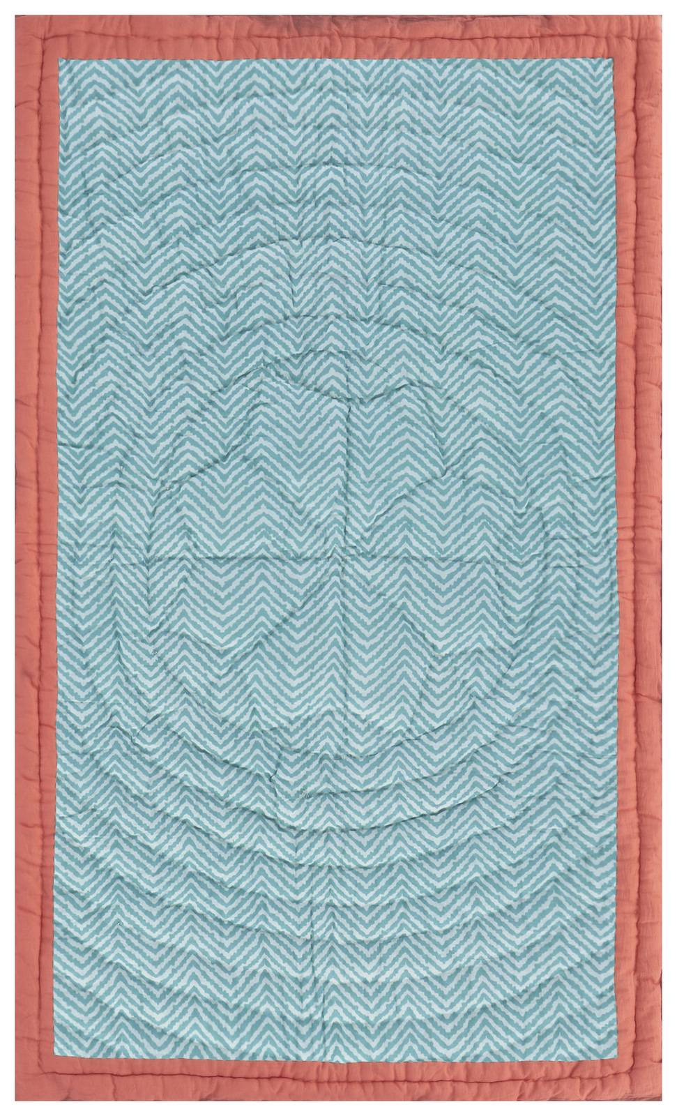 Lisa Corti trapunta reversibile 110x180cm oleander lilac-peach Offerta speciale