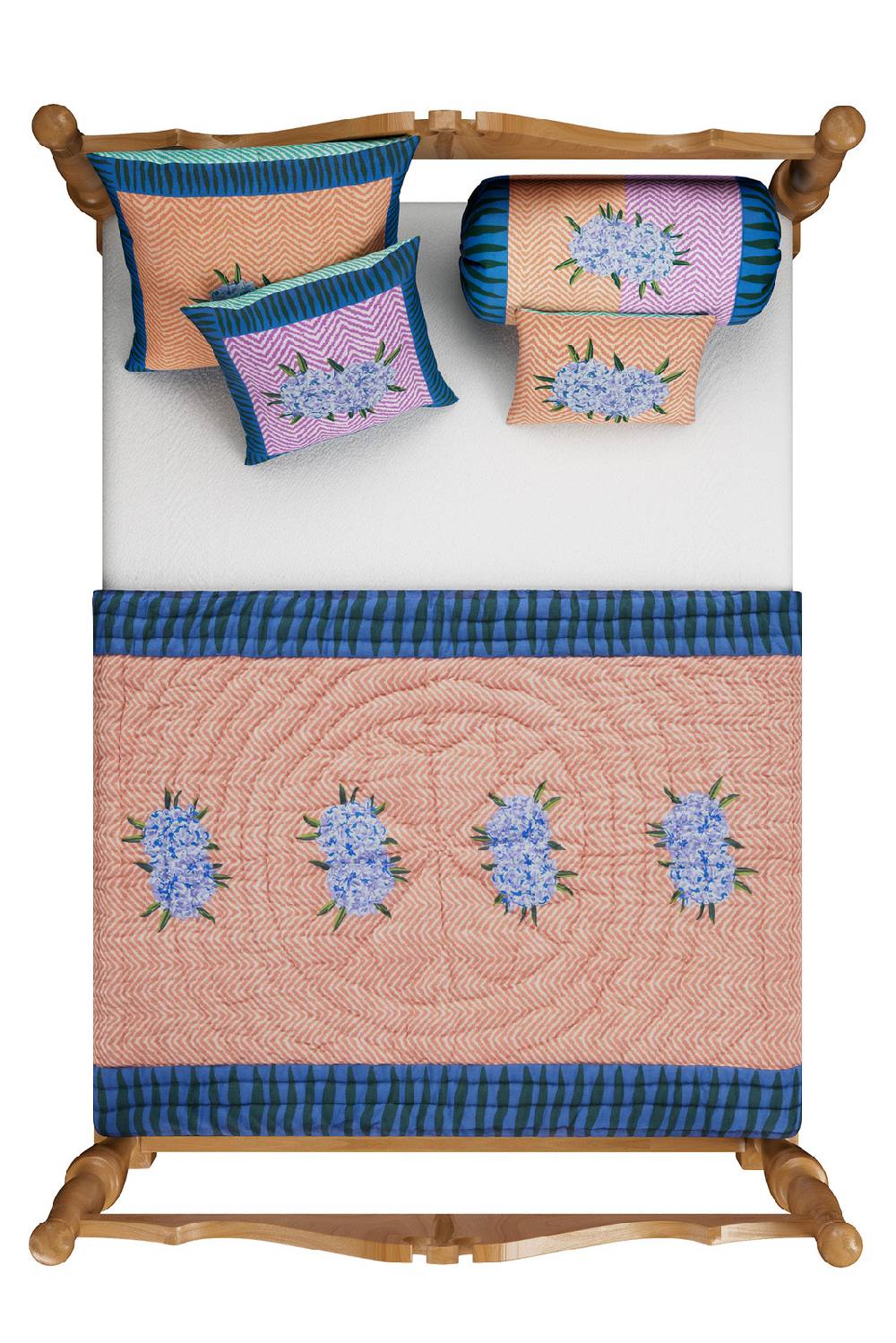 Lisa Corti cuscino cotone 30x40cm oleander lilac Bestseller