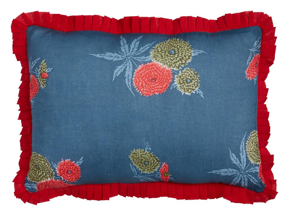Lisa Corti federa organza 35x50cm small dahlia grey Ultimi tre giorni