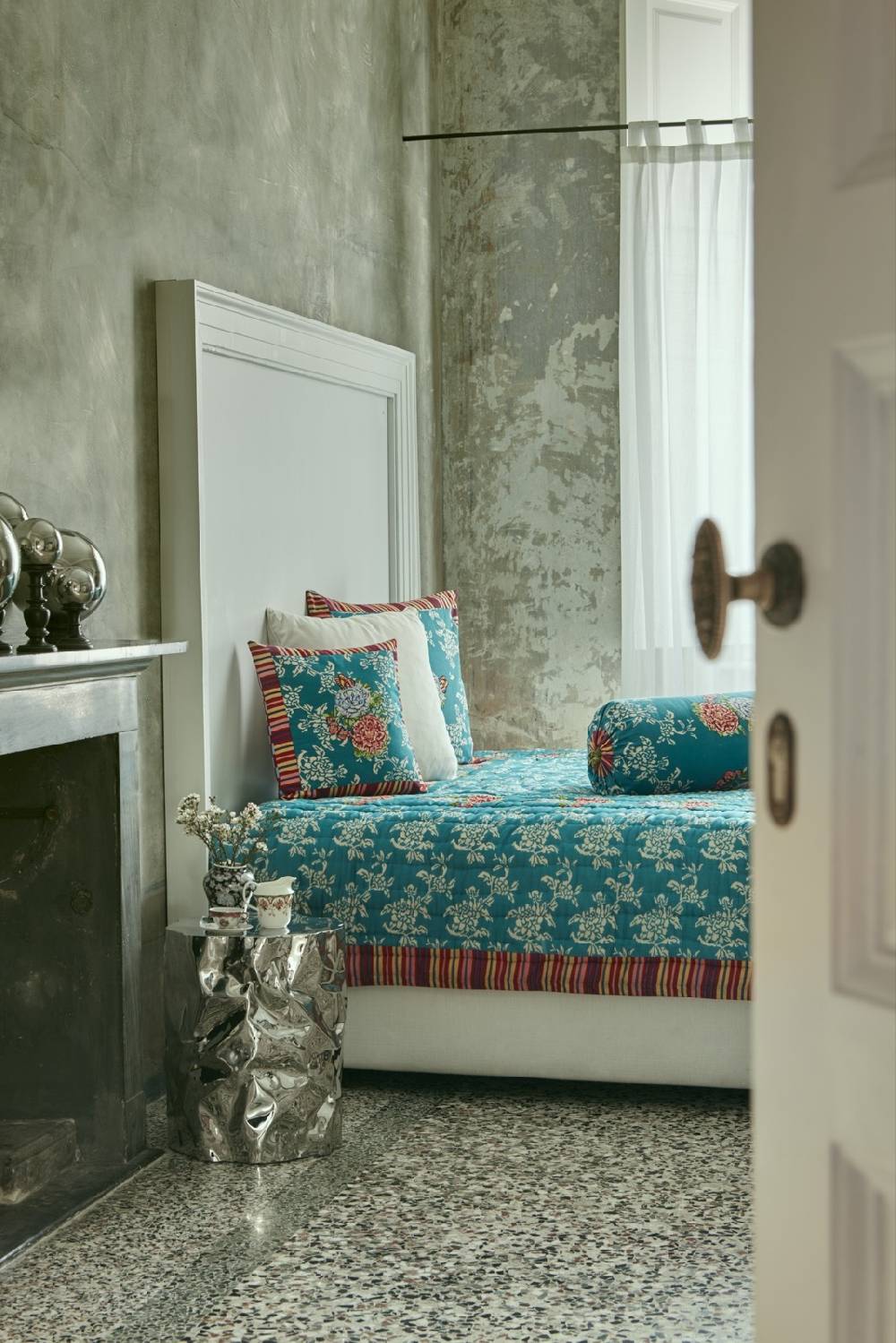 Lisa Corti federa cotone 45x45cm kandem queen green Fino al 55% di sconto