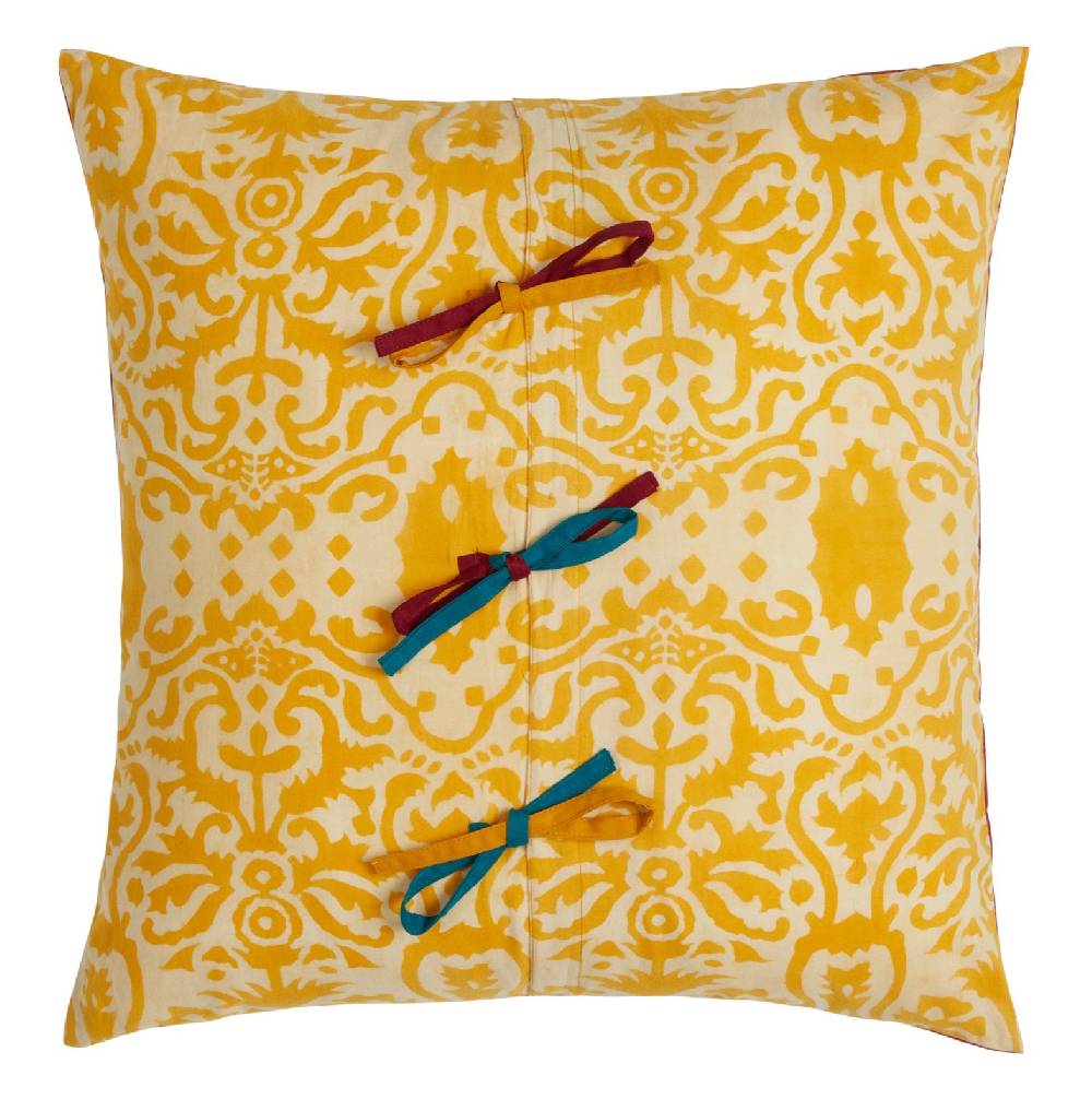 Lisa Corti federa cotone 45x45cm damask design gold Discount Store per i nuovi prodotti