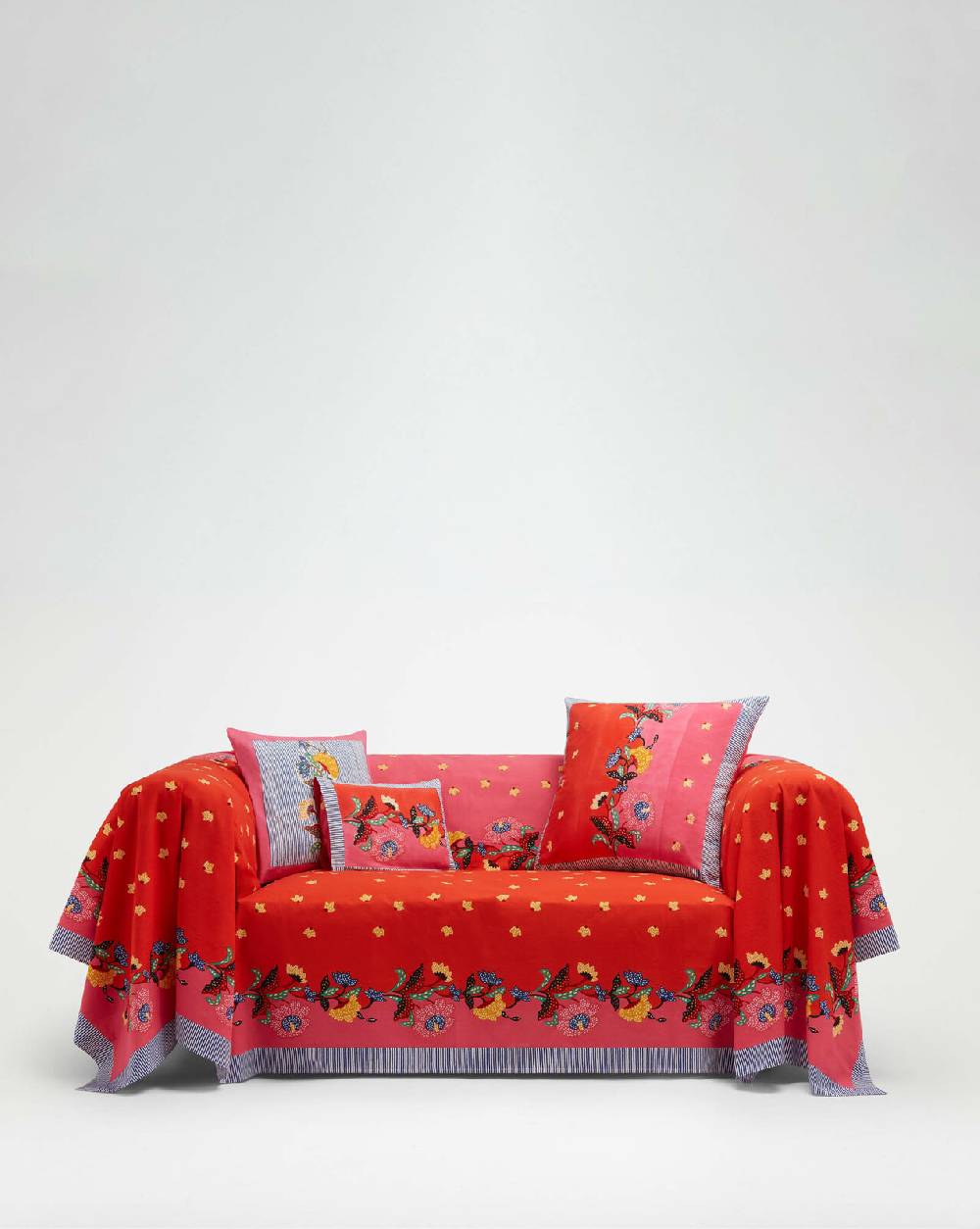 Lisa Corti telo cotone 250x270cm indonesian red rose Enormi risparmi