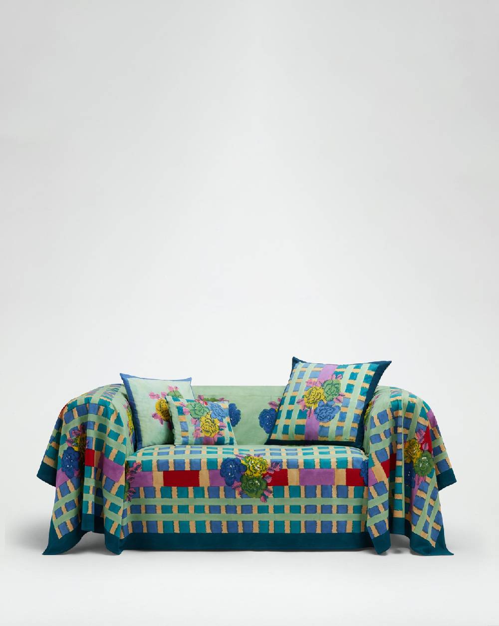 Lisa Corti telo cotone 250x270cm ankara aqua Latest stili