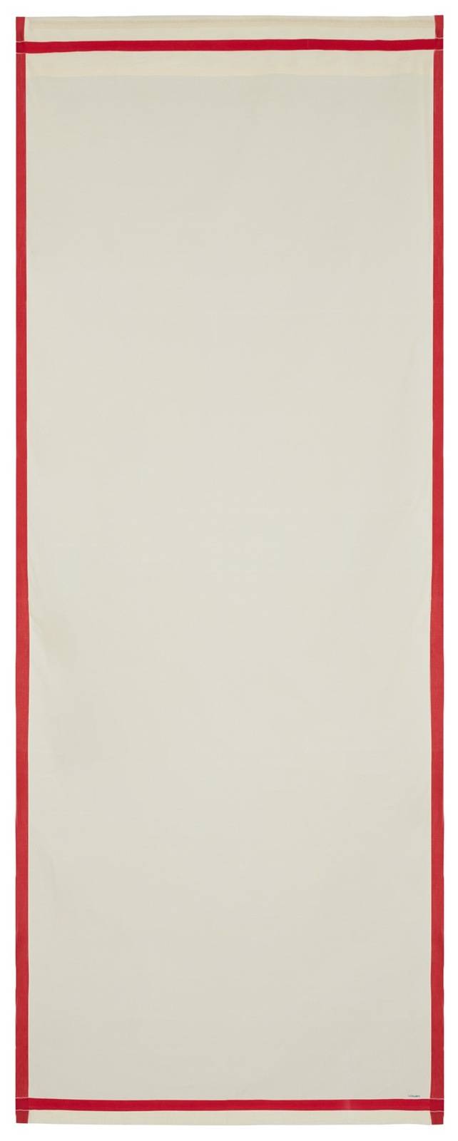 Lisa Corti tenda cotone 120x330cm bordo red Soddisfazione Garantita