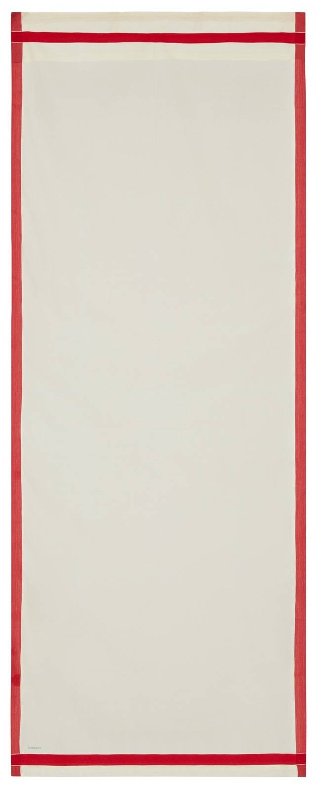Lisa Corti tenda cotone 100x250cm bordo red Fino Al -60%