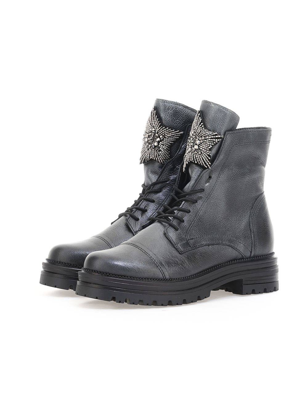 Mjus MJUS DOBLE I24-M77277 ANKLE BOOTS PELTRO Promozione Limitata
