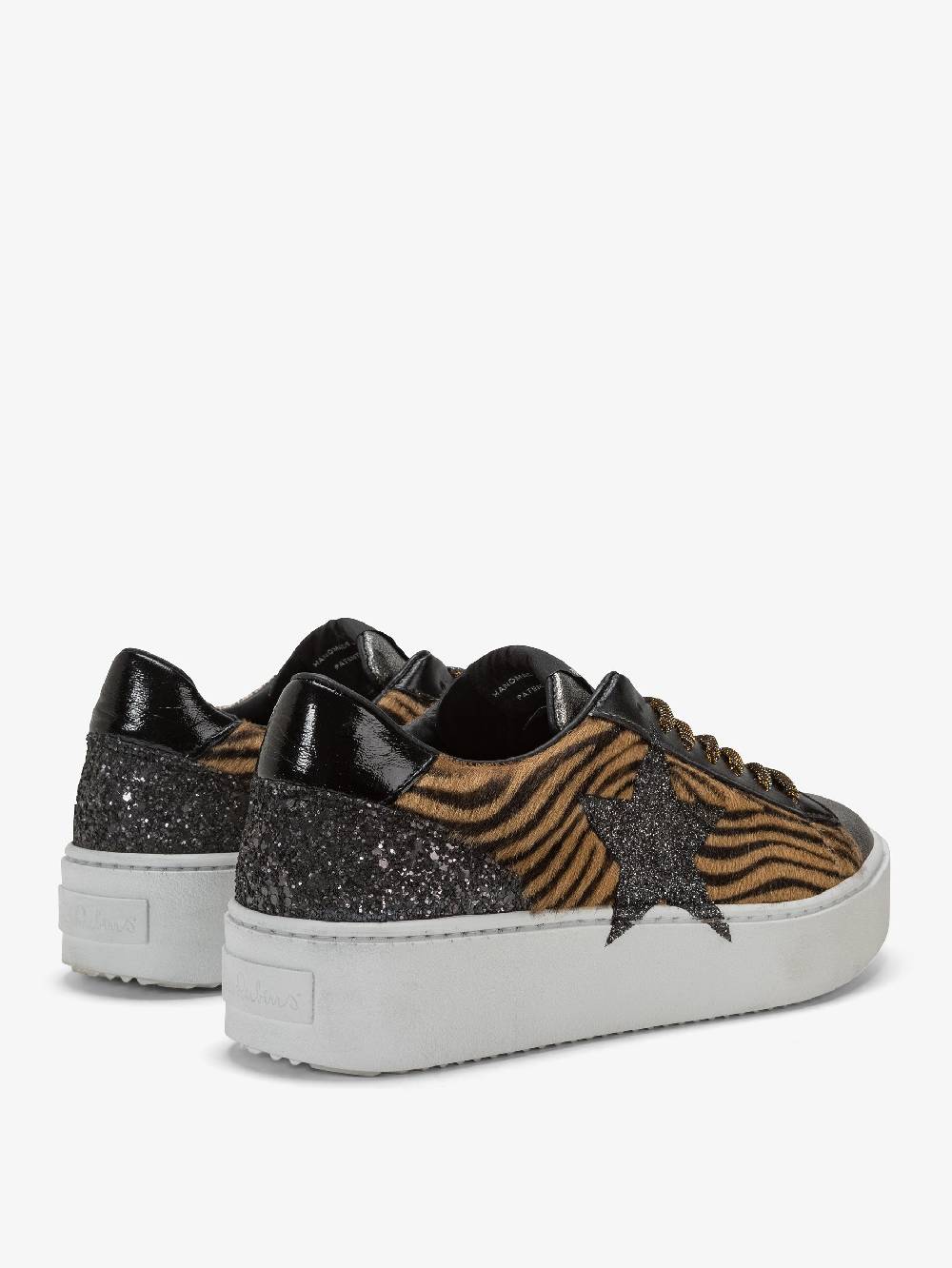 Nira Rubens COSMOPOLITAN - STELLA BROWN ZEBRINA SILVER Prezzo Ridotto